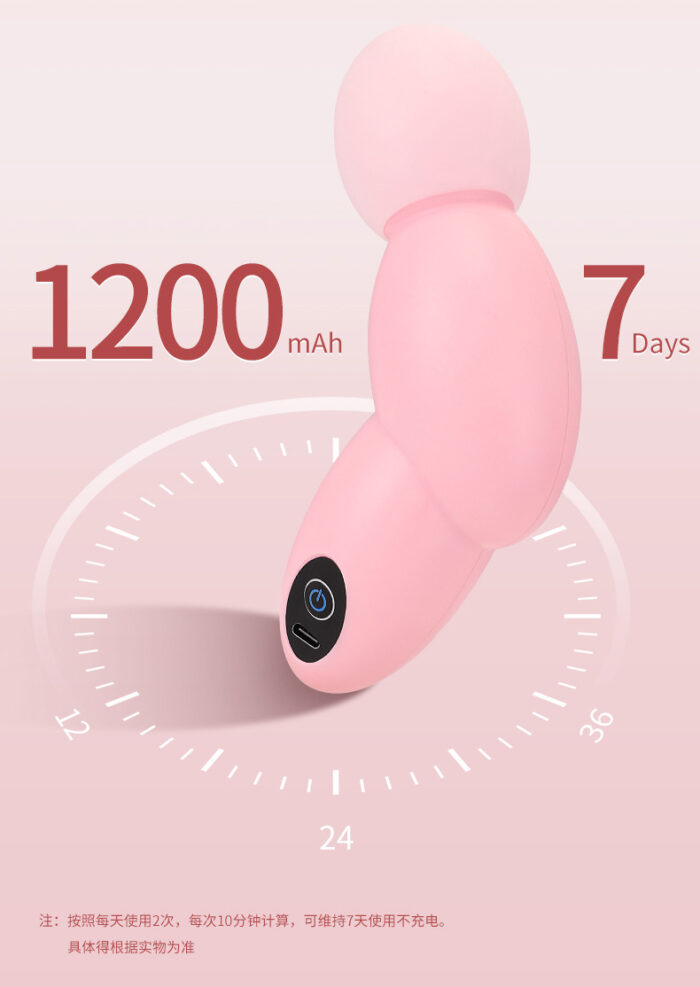 迷你筋膜枪硅胶小型按摩器多功能强震电动女生便携放松mini颈膜抢